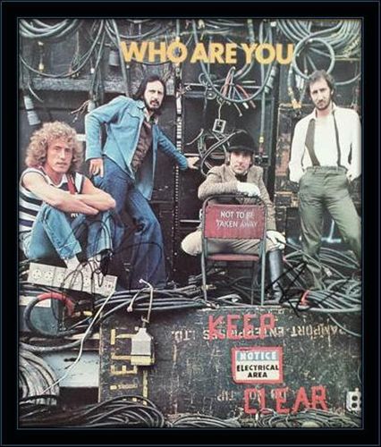 The Who Pete Townshend Roger Daltrey Authentic Album Autograph with COA