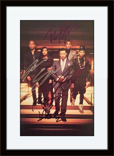 Framed Empire Cast Members Signed Authentic Autograph with COA