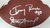 Steve Young Jerry Rice Autograph Football with COA