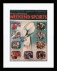 Framed Bart Starr Packers Autographed Magazine Cover with COA