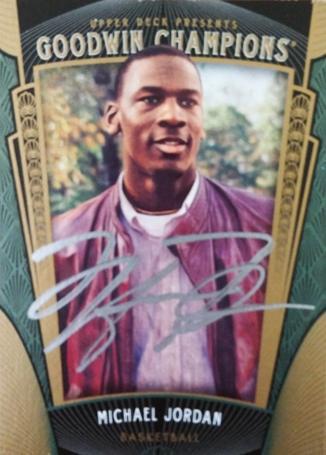Michael Jordan Autograph On Card with COA