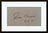 Framed Rare Jim Brown Authentic Autograph with COA