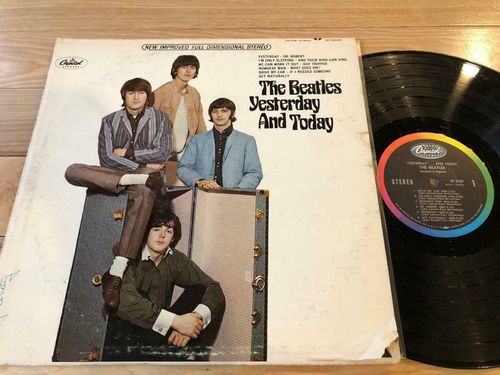 The Beatles Butchers Stereo Album Yesterday and Today LP Very Rare with Certificate of Authenticity
