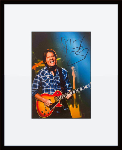 Framed John Fogerty Autograph with Certificate of Authenticity