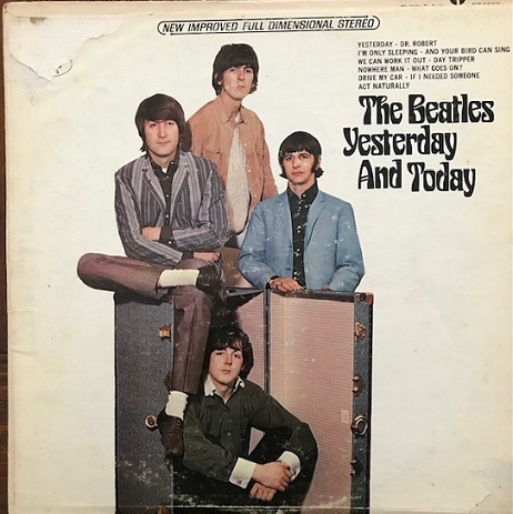 The Beatles Butcher Stereo Album Yesterday and Today LP Very Rare with Certificate of Authenticity