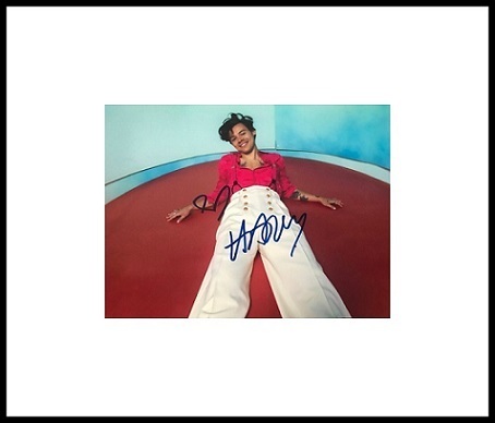 Harry Styles Autographed Photo with Cerificate of Authenticity