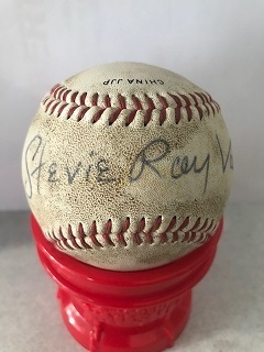 Stevie Ray Vaughn Autographed Baseball with Cerificate of Authenticity