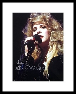 Framed Stevie Nicks Autographed Photo with Certificate of Authenticity