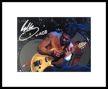 Eddie Van Halen Autographed 6x8 Color Photo with Certificate of Authenticity