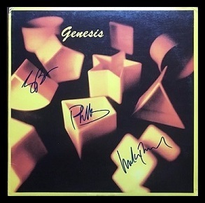 Genesis Band LP Autograph with Certificate of Authenticity